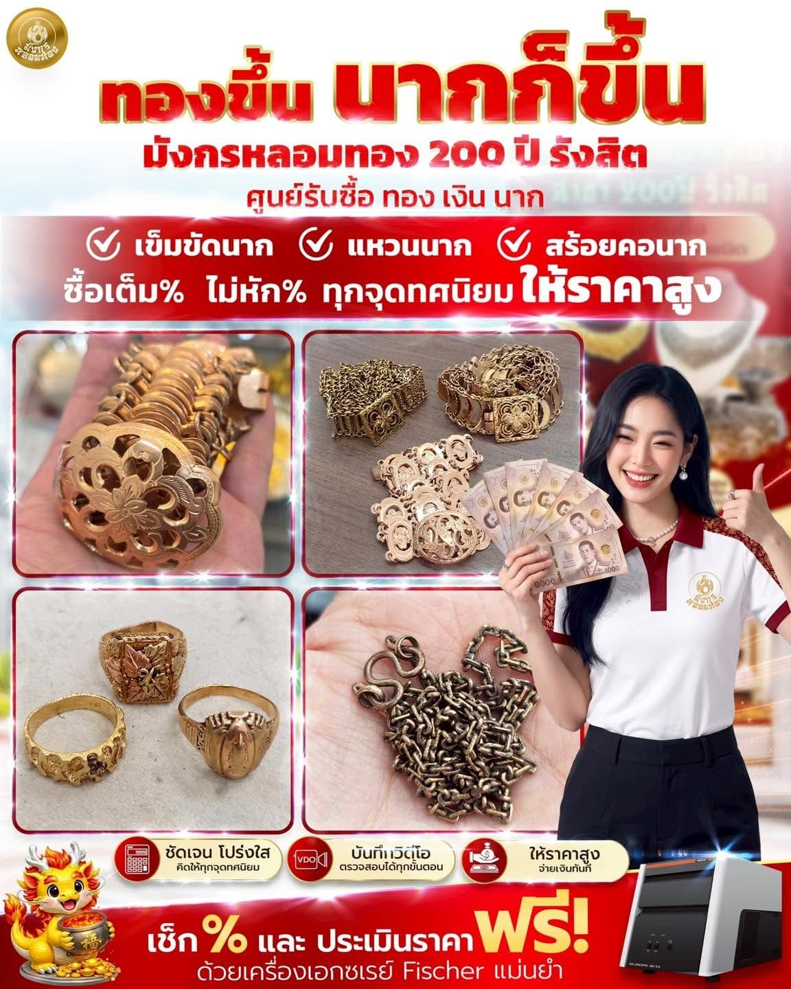 รับซื้อนาก